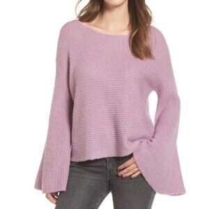 BP. Lavender Bell Sleeve Sweater